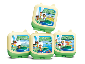 Tonies - Set de 4 figuras Sunspeed Explorers en inglés