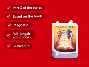 Tonies - Tom Fletcher Christmasaurus y la Lista de los Traviesos Canción Figura de Audio en Inglés