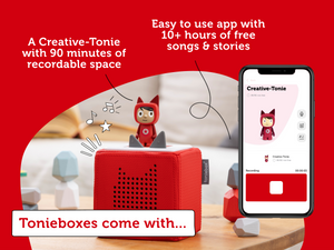 Tonies - Toniebox 1 Set de Inicio Rojo