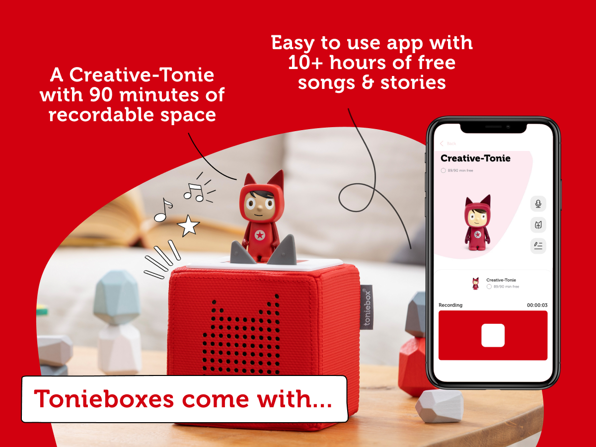 Tonies - Toniebox 1 Rosa Starter Set Caja