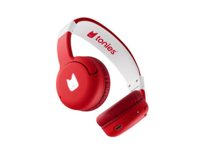 Tonies - Auriculares plegables Bluetooth para niños Toniebox 2, color rojo
