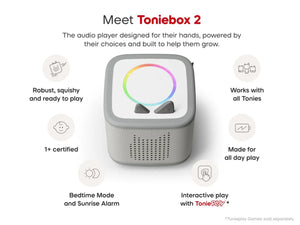 Tonies - Caja de inicio Toniebox 2 gris