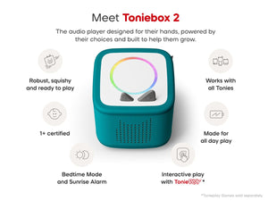 Tonies - Toniebox 2 Caja de inicio turquesa tropical