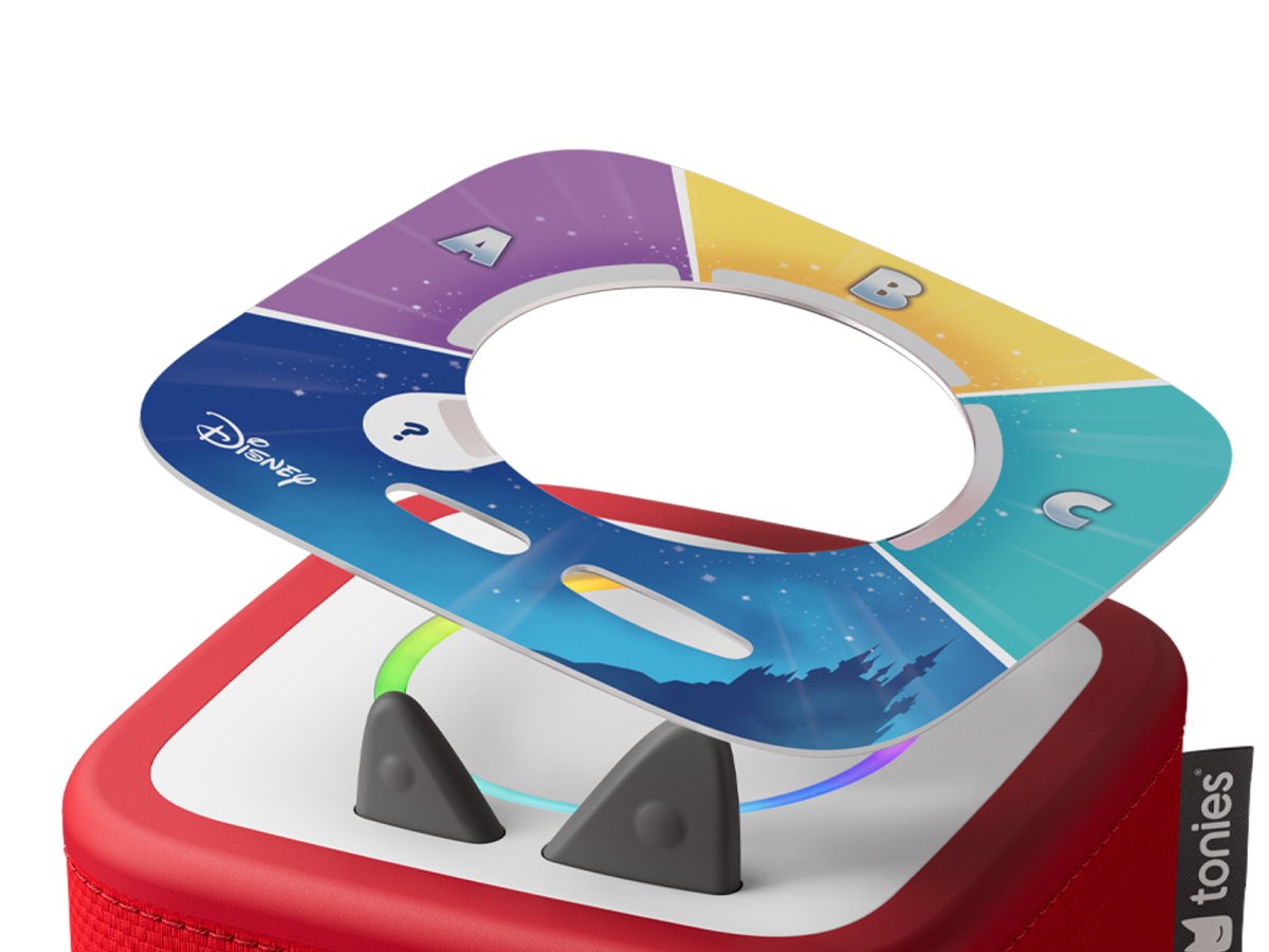 Tonies - Tonieplay Disney Quizdom Kingdom English Toniebox 2 Juegos