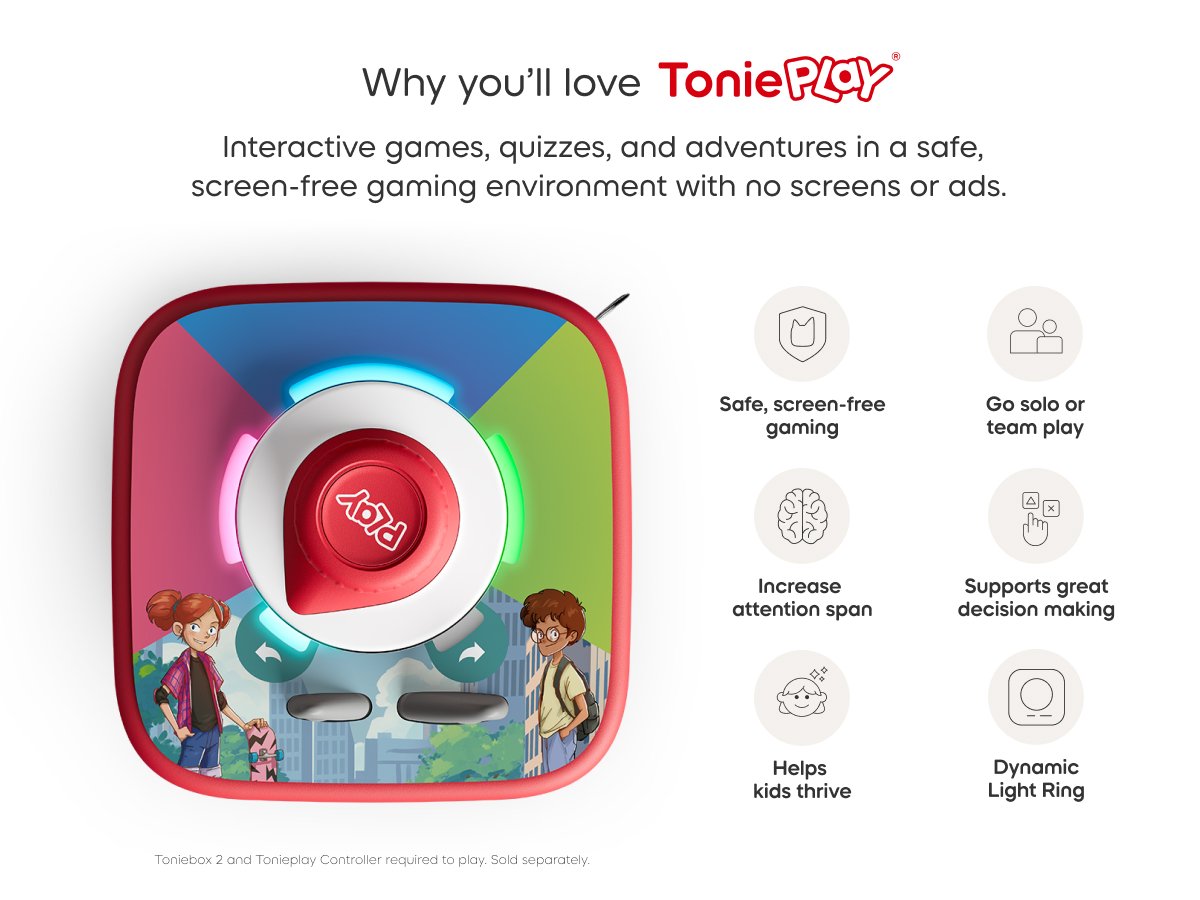 Tonies - Tonieplay Mysterious Mavericks Juego Toniebox2 en inglés
