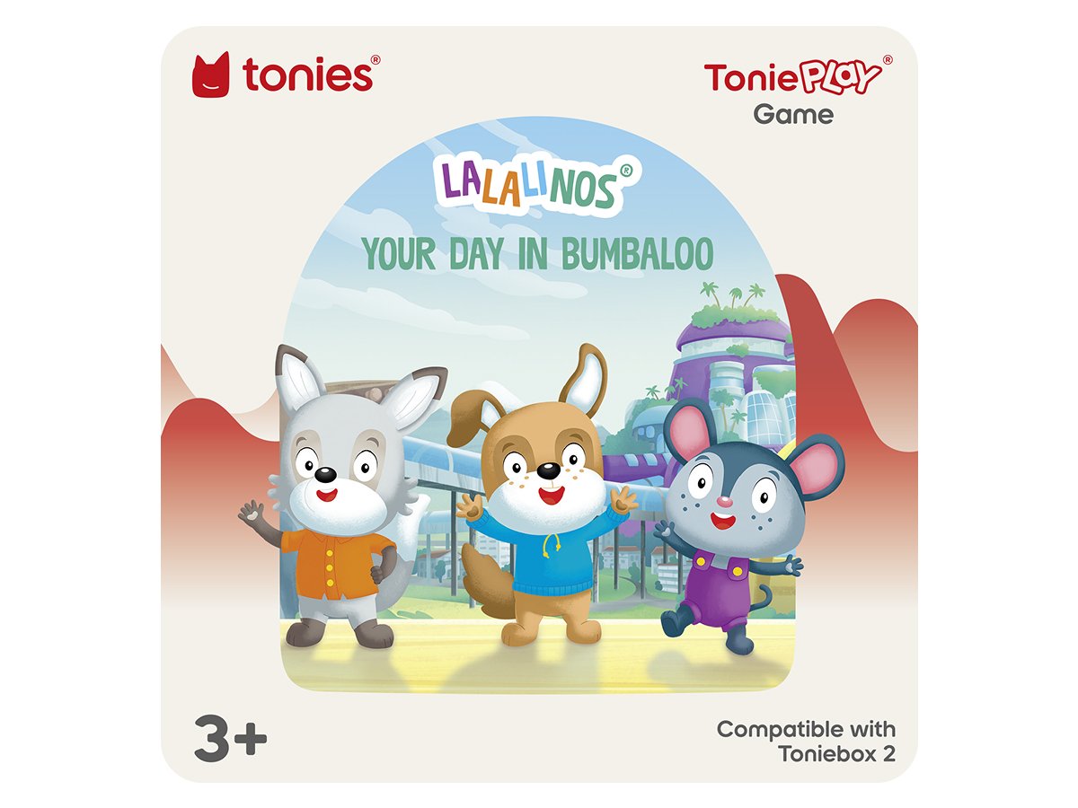 Tonies - Tonieplay Lalalinos: ¡Tu día en Bumbaloo! 2 juegos en inglés para Toniebox
