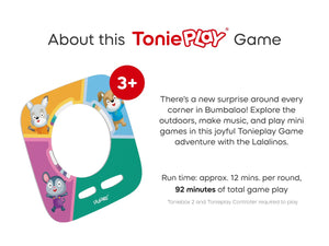 Tonies - Tonieplay Lalalinos: ¡Tu día en Bumbaloo! 2 juegos en inglés para Toniebox