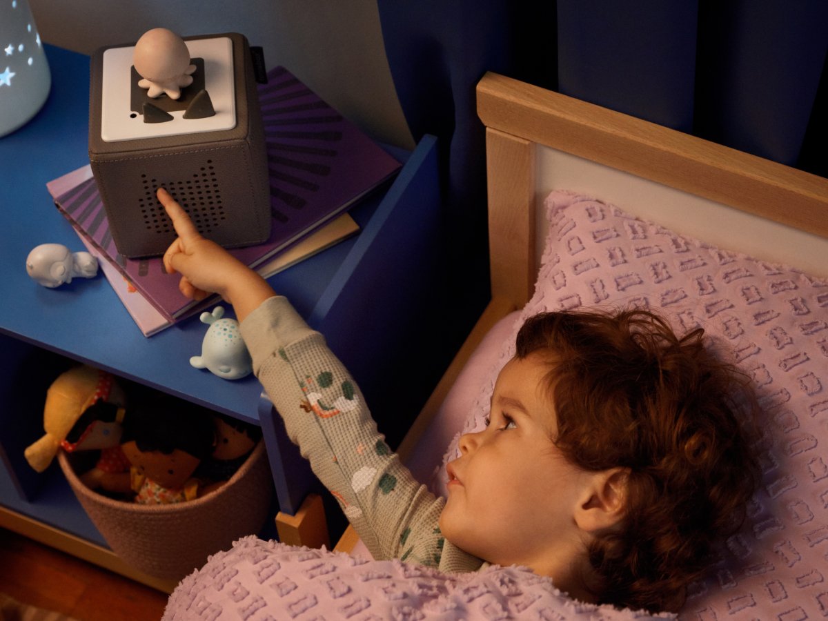 Tonies - Amigos Dormilones Pulpo Adormilado - Una Historia para la Hora de Dormir del Océano Figura de Audio en Inglés