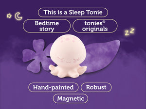 Tonies - Amigos Dormilones Pulpo Adormilado - Una Historia para la Hora de Dormir del Océano Figura de Audio en Inglés