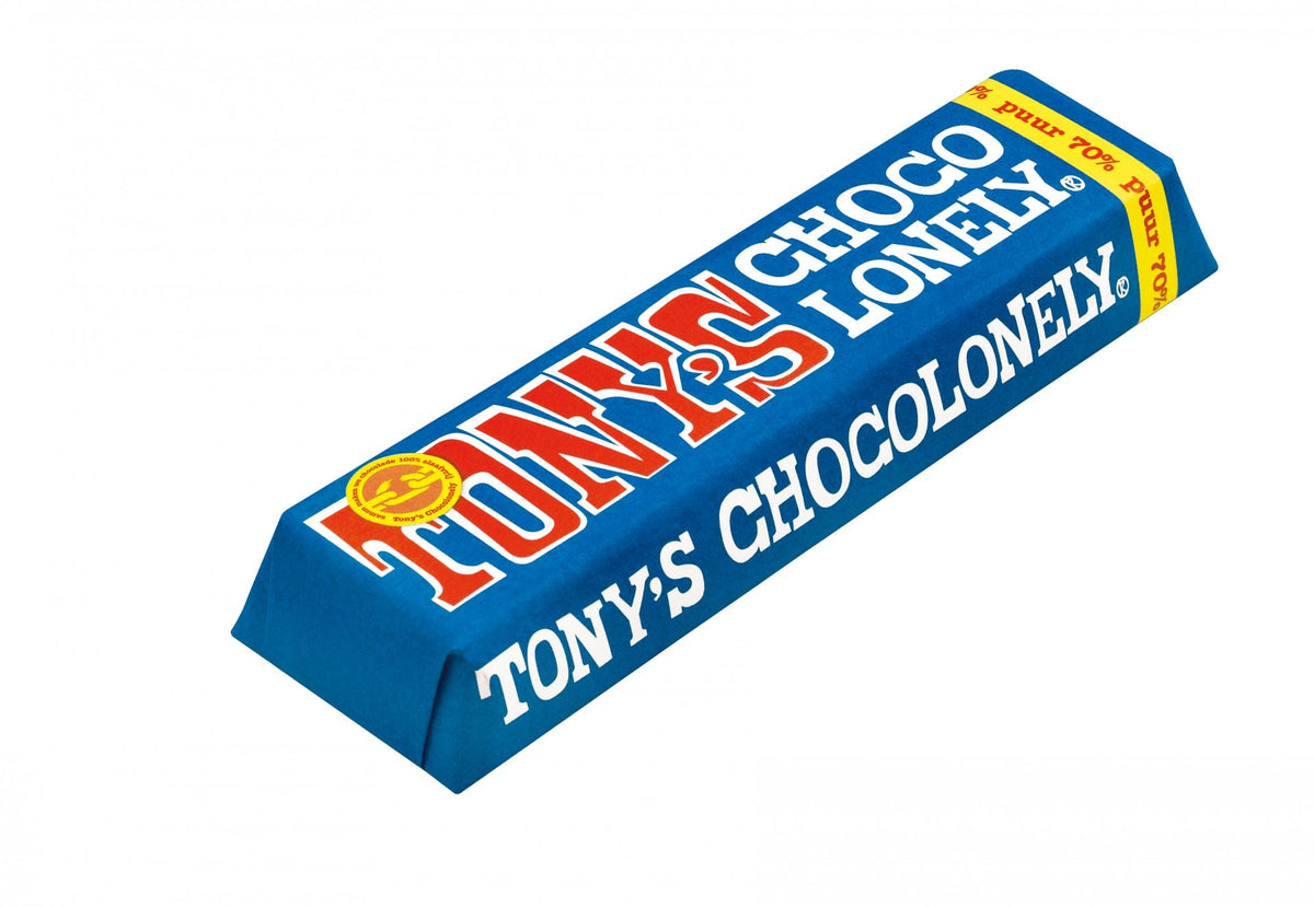 Tonys Chocolonely - Tableta de chocolate negro 50G