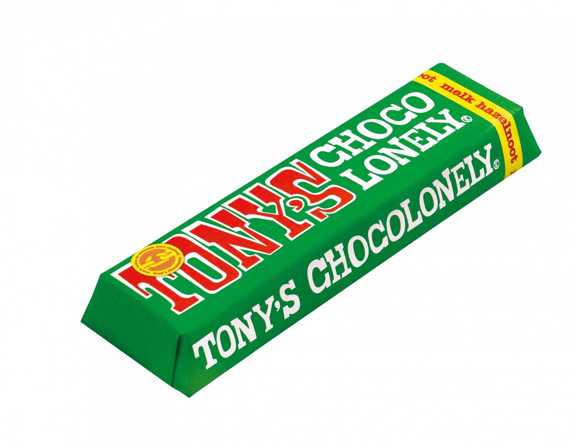 Tonys Chocolonely - Tableta de chocolate con leche y avellanas 47G