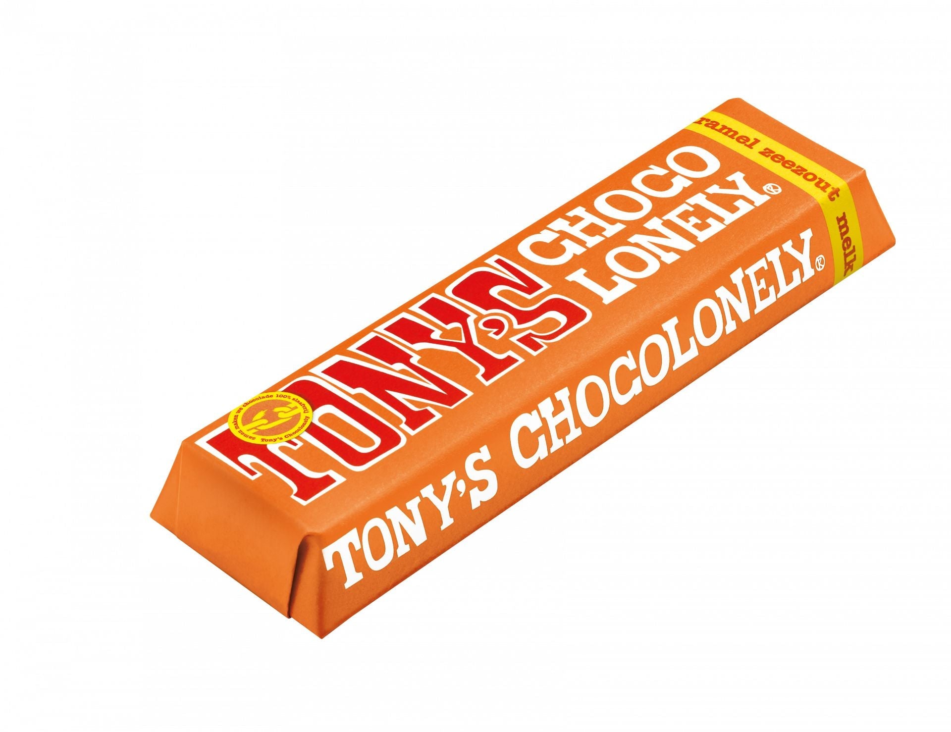 Tony's Chocolonely - Tableta de Chocolate con Leche y Caramelo 47G