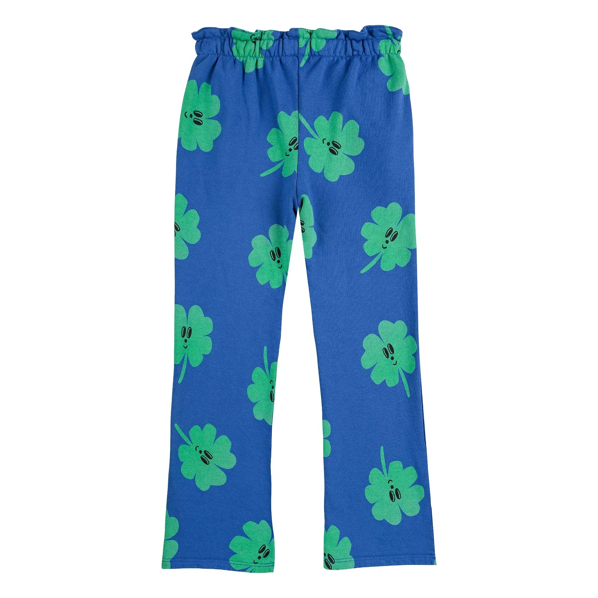 Bobo Choses - Jogger Tréboles de Algodón Orgánico | Azul