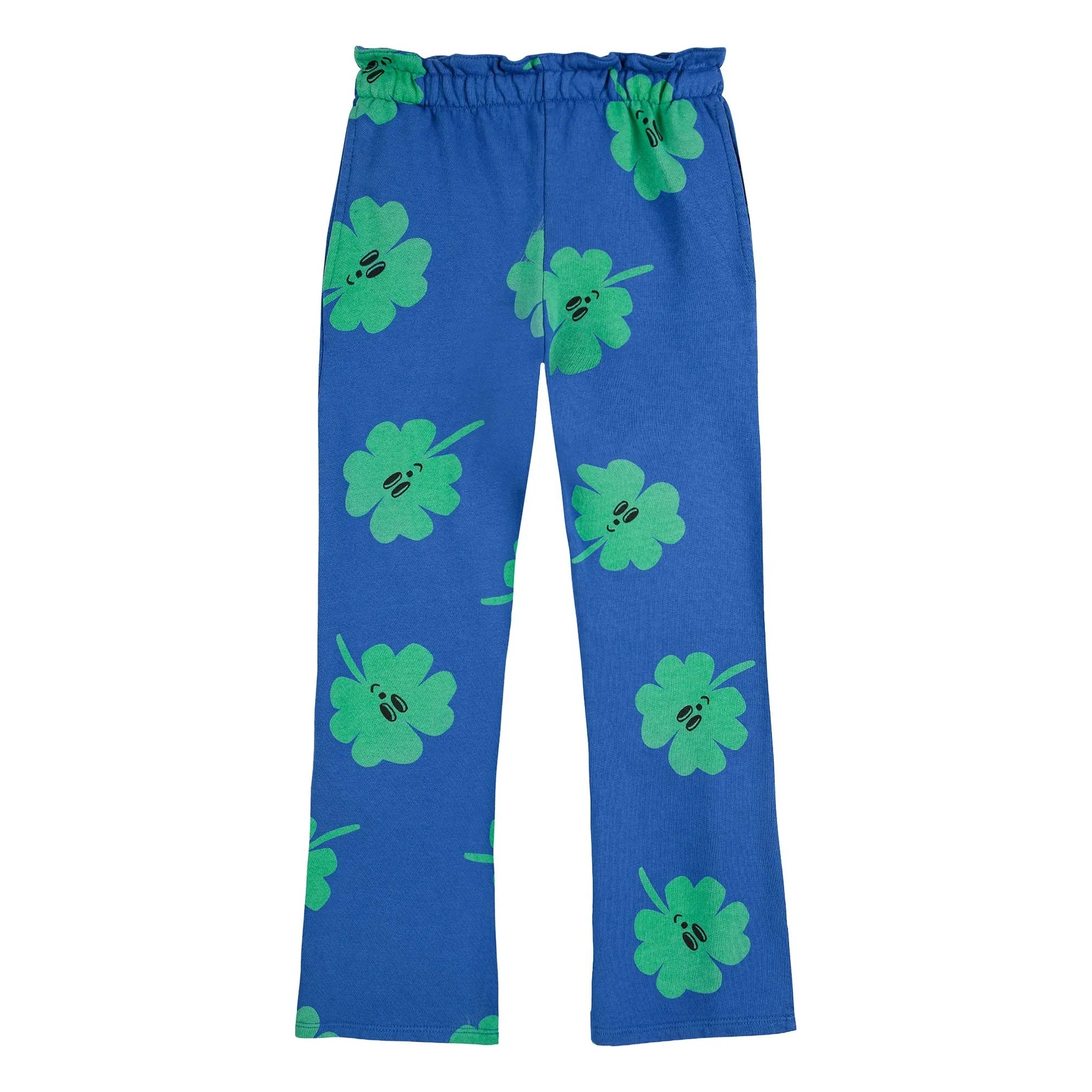 Bobo Choses - Jogger Tréboles de Algodón Orgánico | Azul