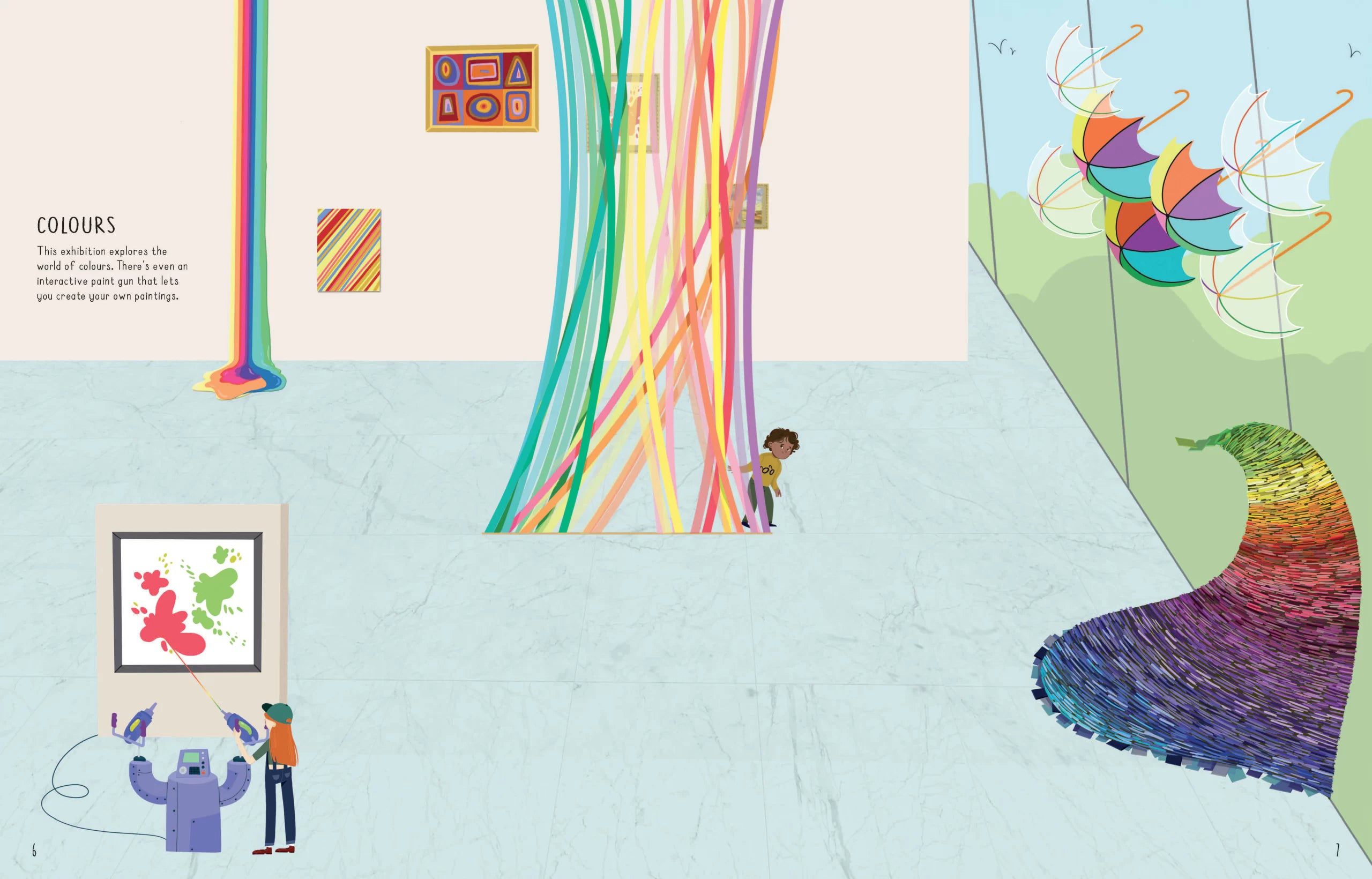 Usborne - Galería de Arte. Libro de pegatinas