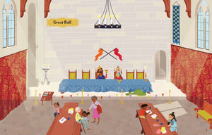 Usborne - Libro de pegatinas del castillo