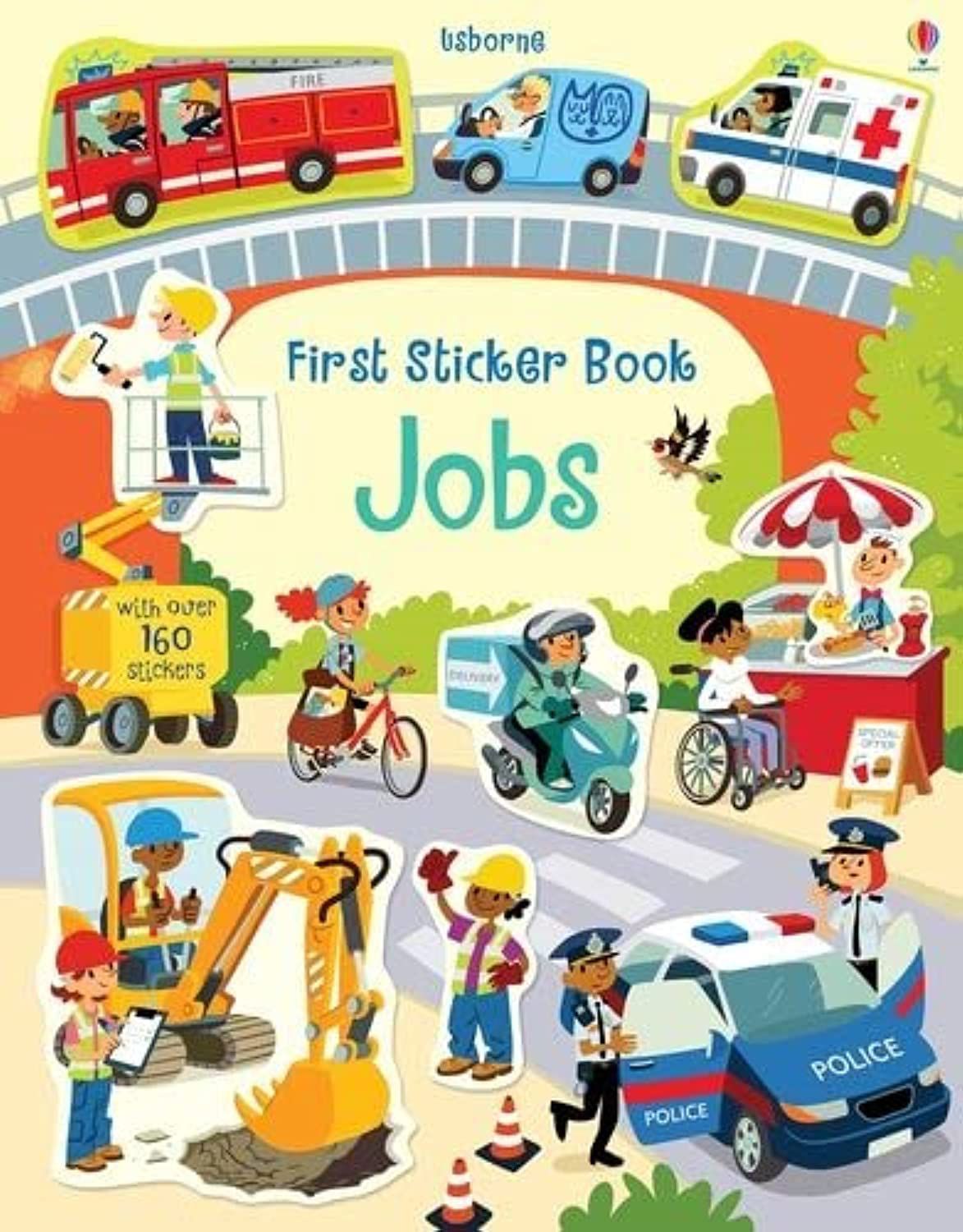 Usborne - Mi primer libro de pegatinas: Oficios