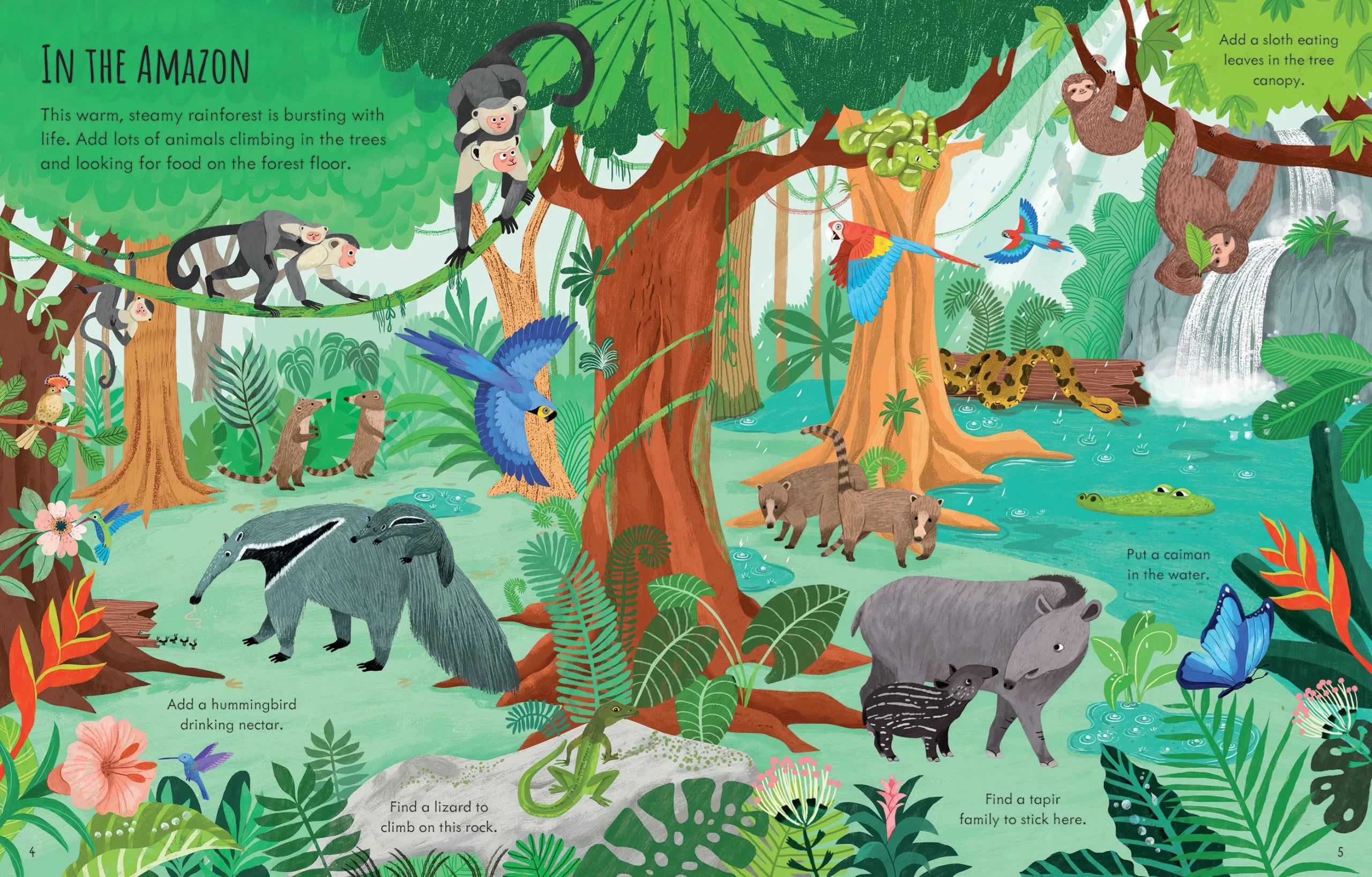 Usborne - Primer libro de pegatinas - Planeta Tierra