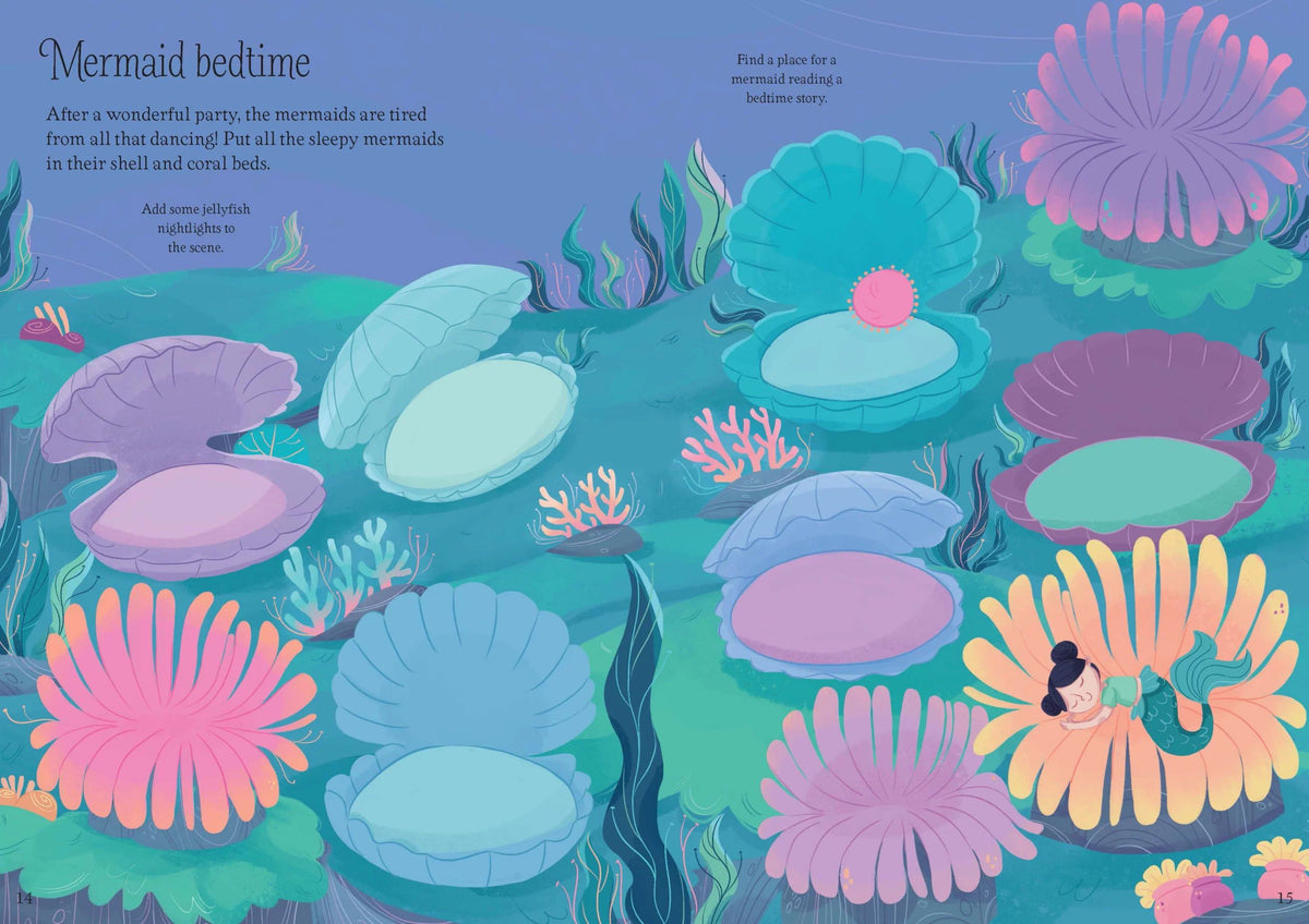 Usborne - Mis Primeras Pegatinas Sirenas