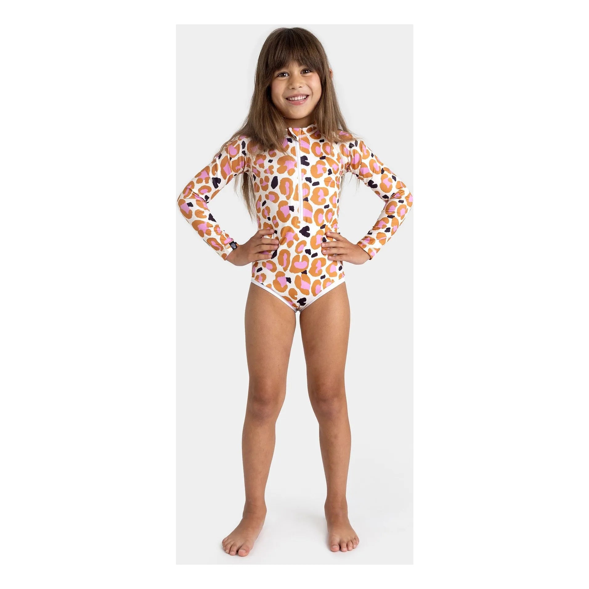 Beach & Bandits - Bañador con protección UV Candy Leopard Fibras recicladas