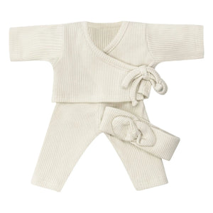 Minikane - Vestiaire Babies - Set de diadema y pañal de punto cruzado