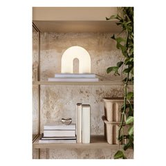 Ferm Living - Lámpara de Mesa Vuelta | Blanco