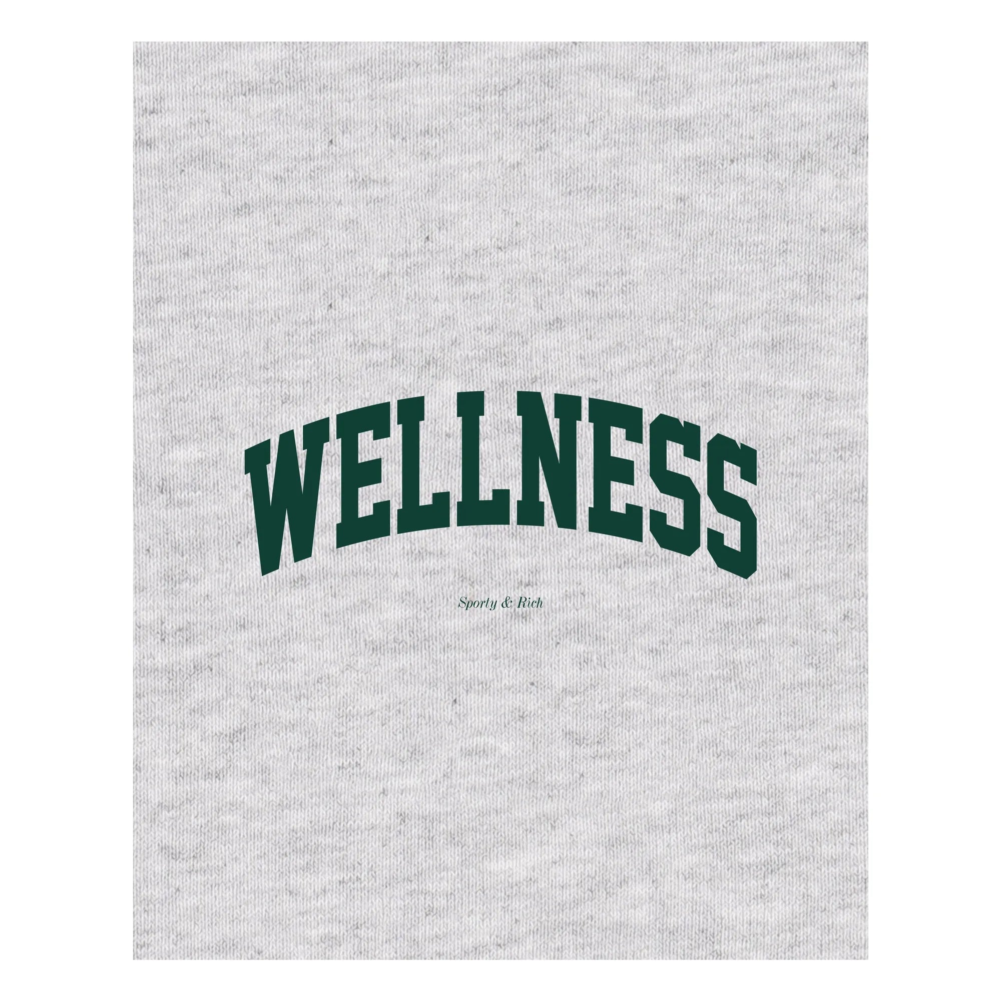 Sporty & Rich - Camiseta Wellness Ivy Algodón reciclado | Gris