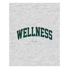 Sporty & Rich - Camiseta Wellness Ivy Algodón reciclado | Gris