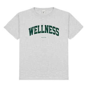 Sporty & Rich - Camiseta Wellness Ivy Algodón reciclado | Gris