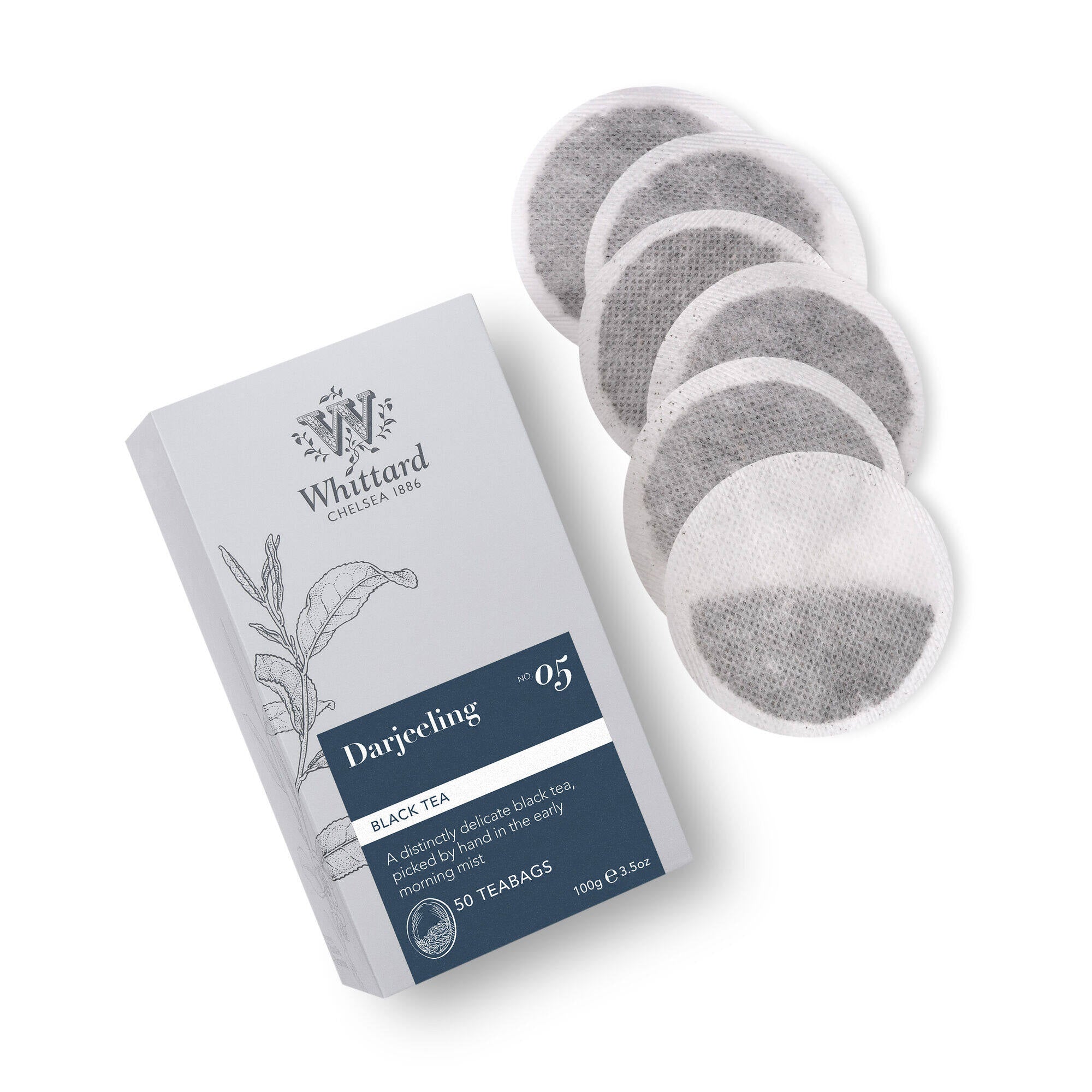 Whittard Chelsea - Darjeeling 50 Té tradicional inglés original