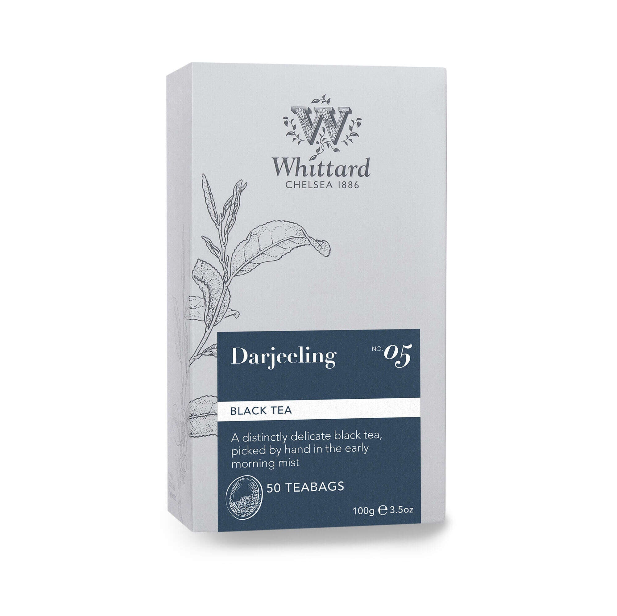 Whittard Chelsea - Darjeeling 50 Té tradicional inglés original