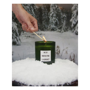 L:A BRUKET - Winter Pine 331 Vela - Edición limitada - 260g