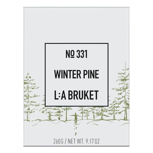 L:A BRUKET - Winter Pine 331 Vela - Edición limitada - 260g