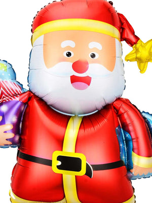 Globo de Papá Noel de Navidad de 93 cm