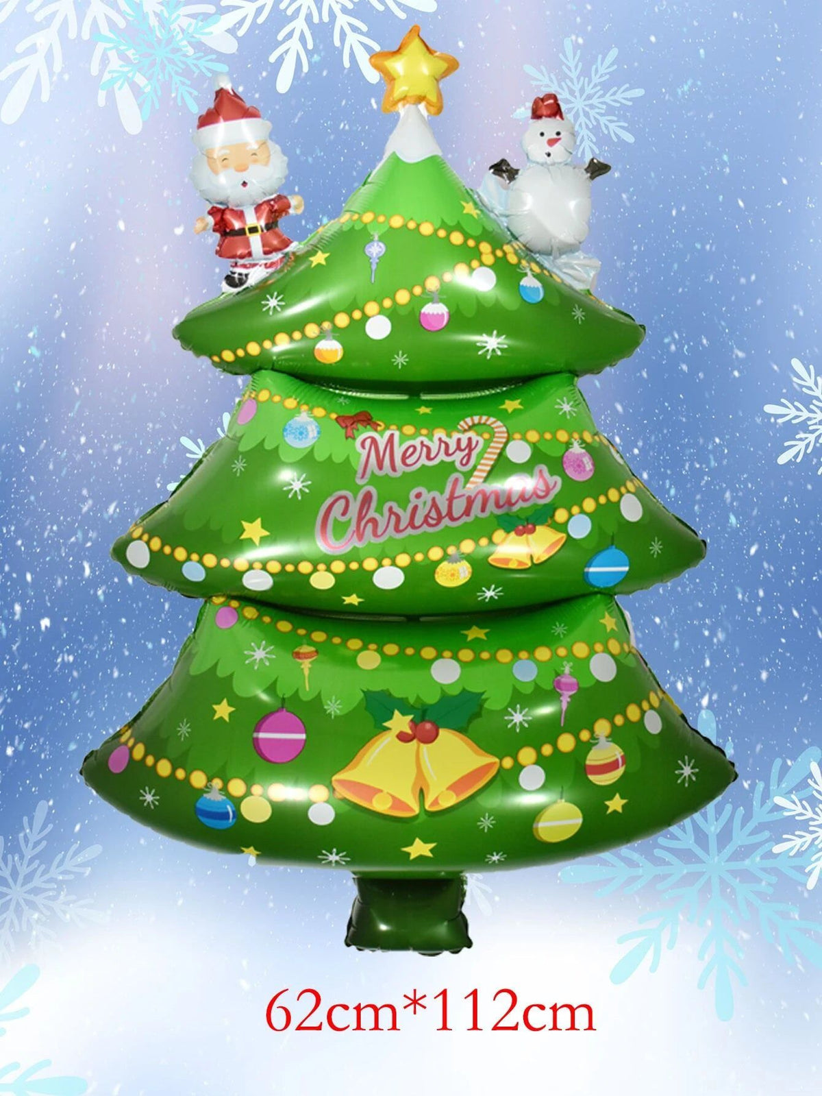 Navidad - Árbol de Navidad Gigante 62CM Globo Decorativo