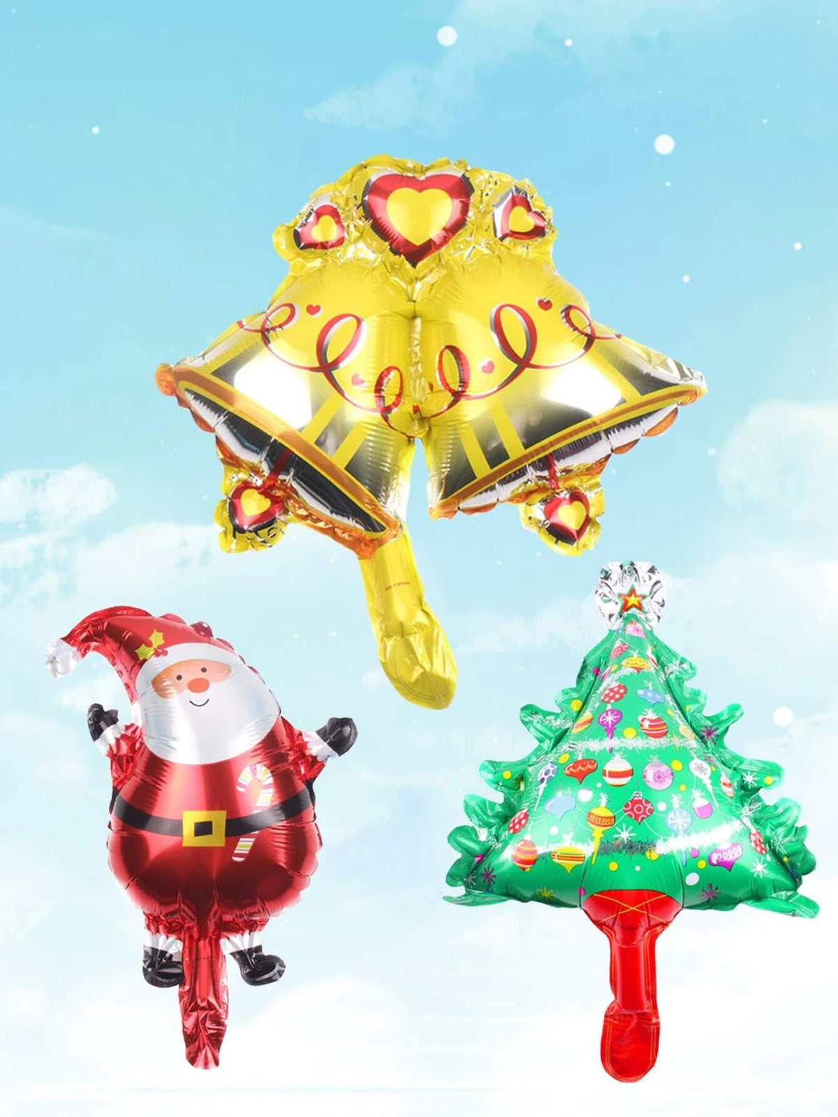 Navidad - Año Nuevo - Globos Set de 10 unidades