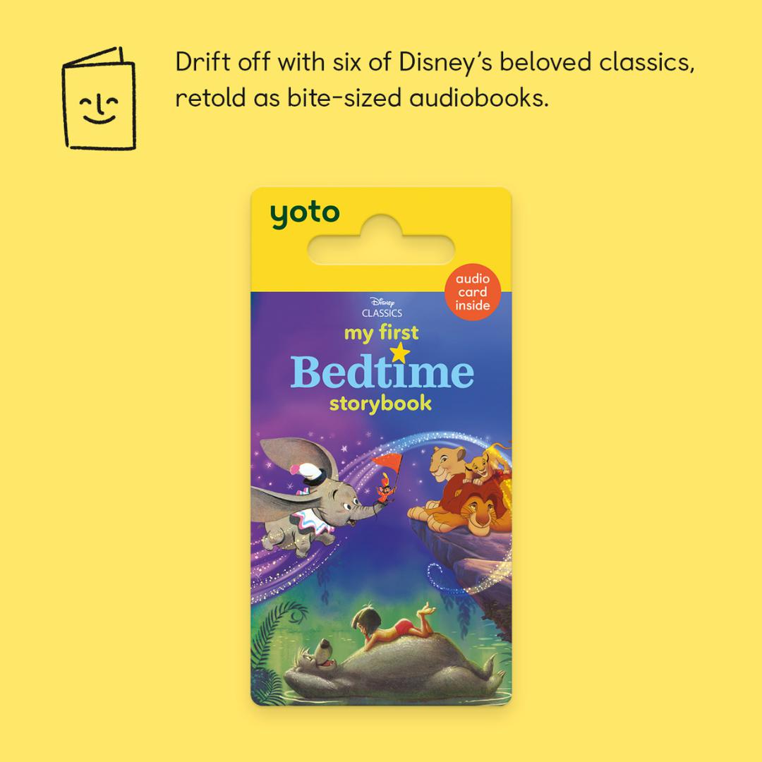 Yoto - Clásicos de Disney: Cuentos para dormir Tarjeta de audio en inglés