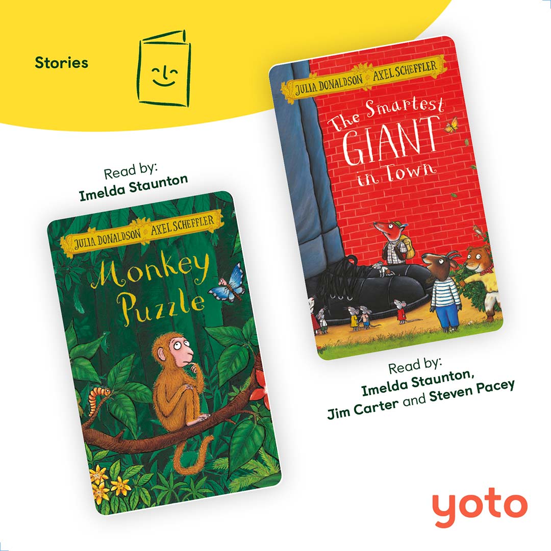 Yoto - Colección Gruffalo y Amigos de 6 tarjetas de audio en inglés