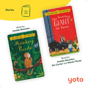 Yoto - Colección Gruffalo y Amigos de 6 tarjetas de audio en inglés