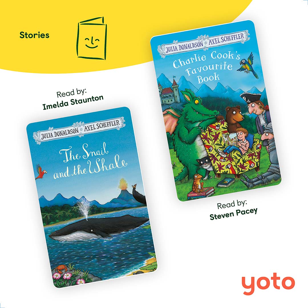 Yoto - Colección Gruffalo y Amigos de 6 tarjetas de audio en inglés