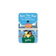 Yoto - Rowing Your Boat + Otras canciones preescolares - Tarjeta de audio en inglés