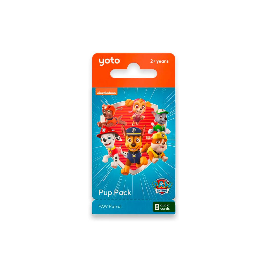 Yoto - Pack de 6 tarjetas de audio en inglés de la Patrulla Canina
