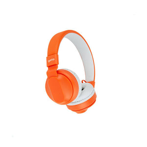Yoto - Auriculares de diadema infantiles con cable naranja