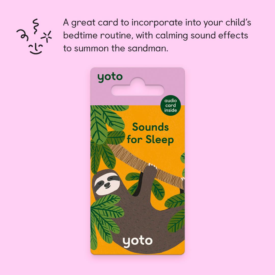 Yoto - Tarjeta de sonido en inglés para dormir