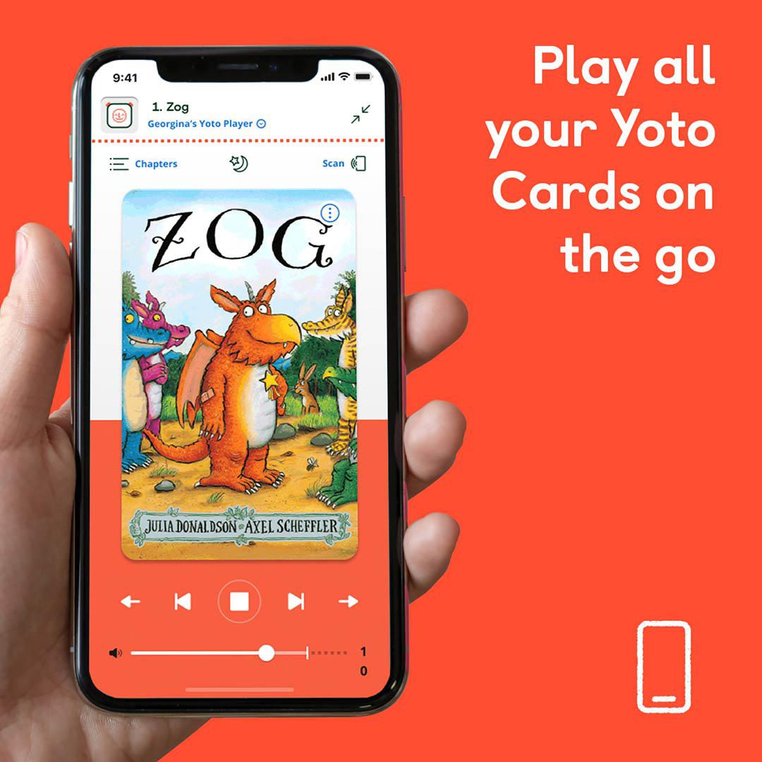 Yoto - Colección Zog y sus Amigos de 6 cartas de audio en inglés